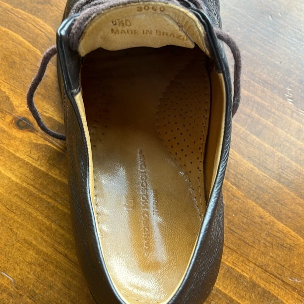 Sandro Moscoloni Vineyard Brown Split Toe Oxfords 8.5D